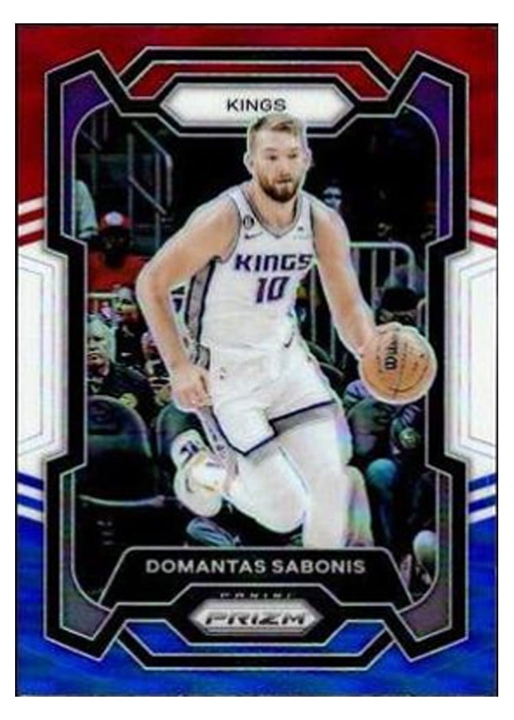 2023-24 Panini Prizm Base Set Domantas Sabonis #45 card