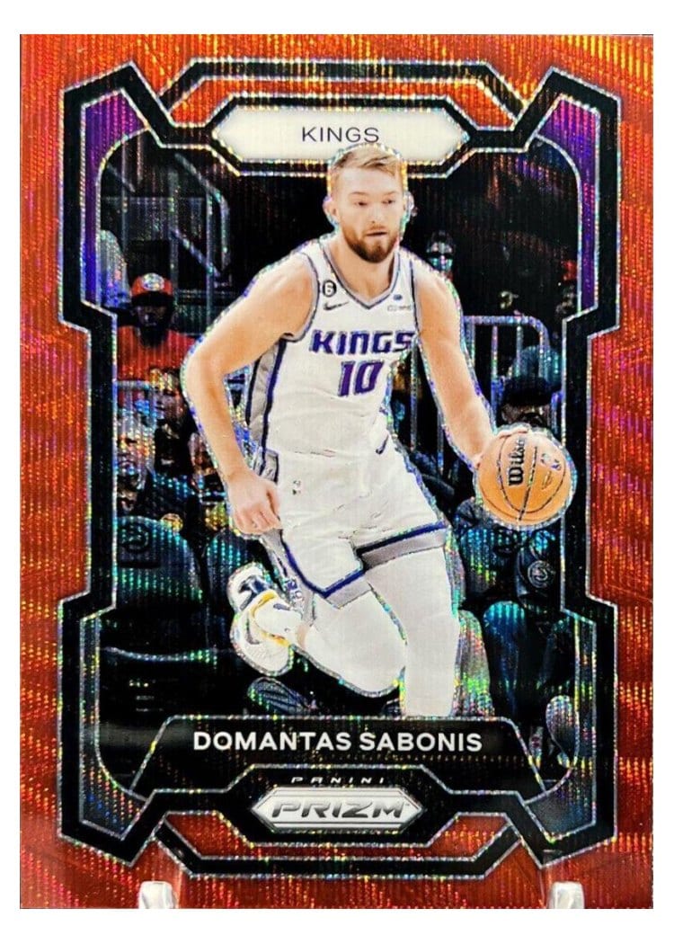 2023-24 Panini Prizm Base Set Domantas Sabonis #45 card