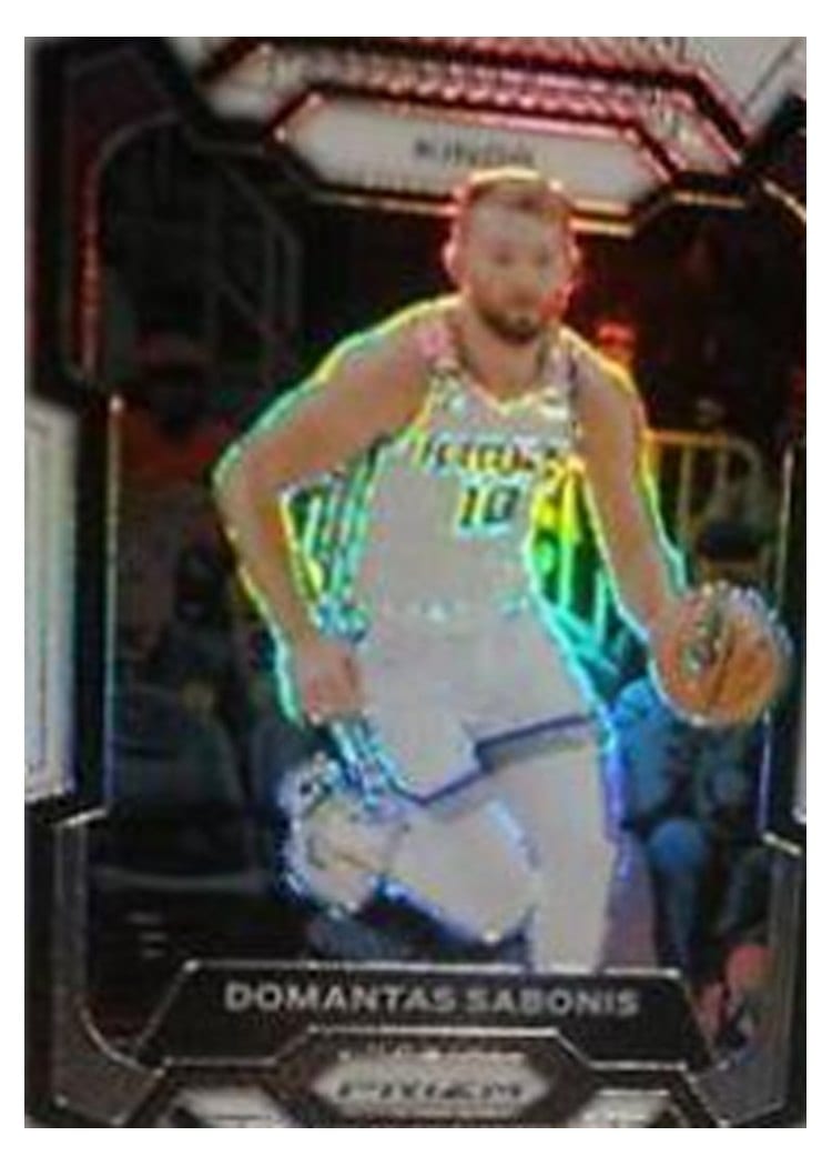 2023-24 Panini Prizm Base Set Domantas Sabonis #45 card