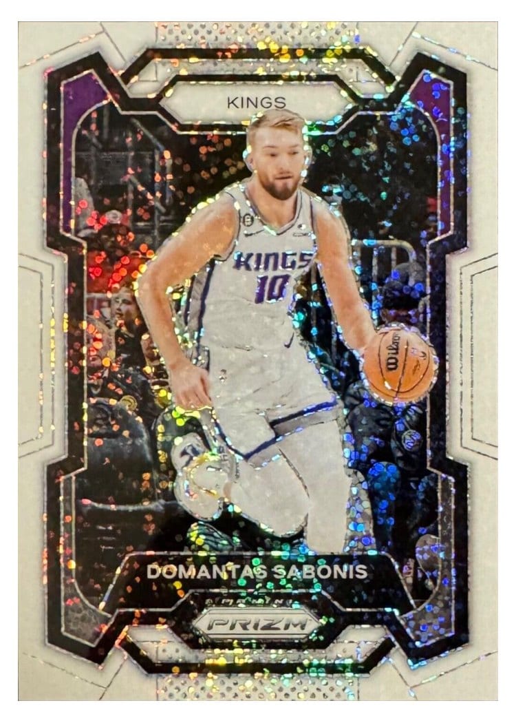 2023-24 Panini Prizm Base Set Domantas Sabonis #45 card