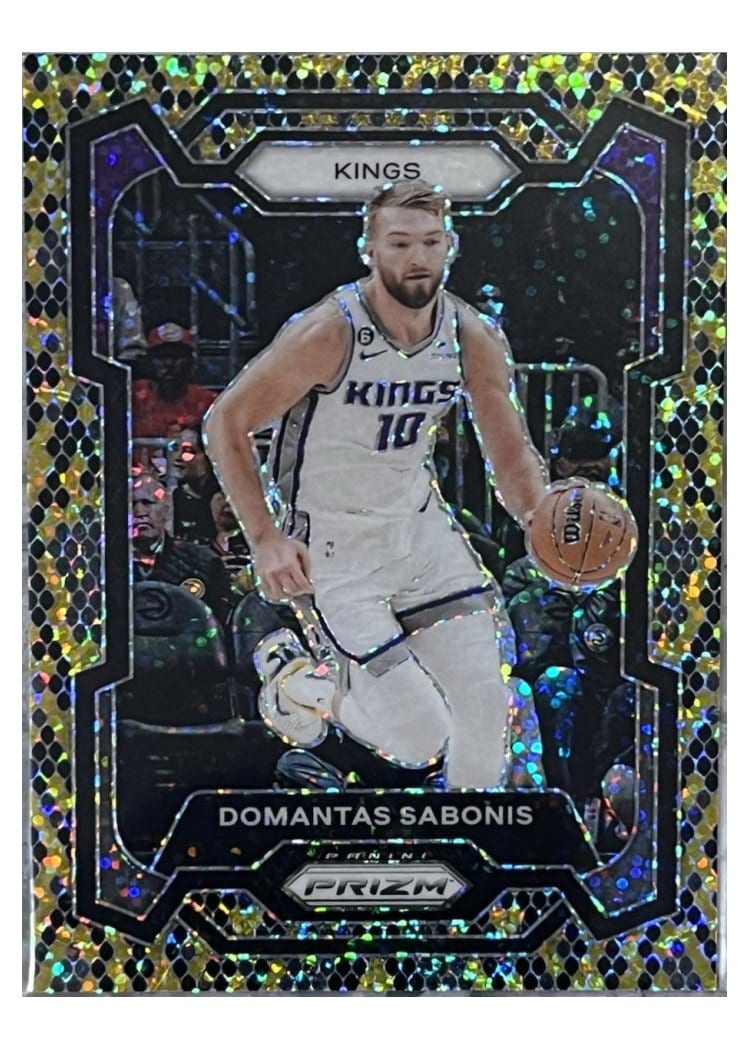2023-24 Panini Prizm Base Set Domantas Sabonis #45 card