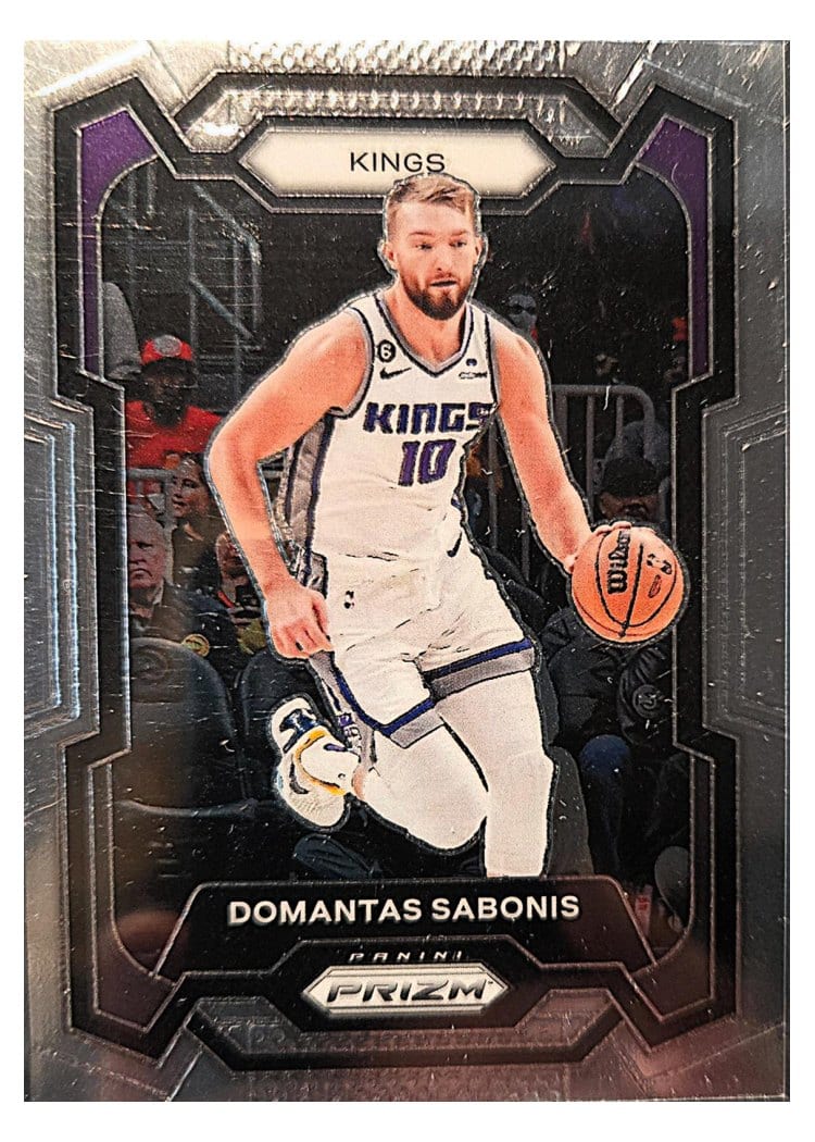2023-24 Panini Prizm Base Set Domantas Sabonis #45 card