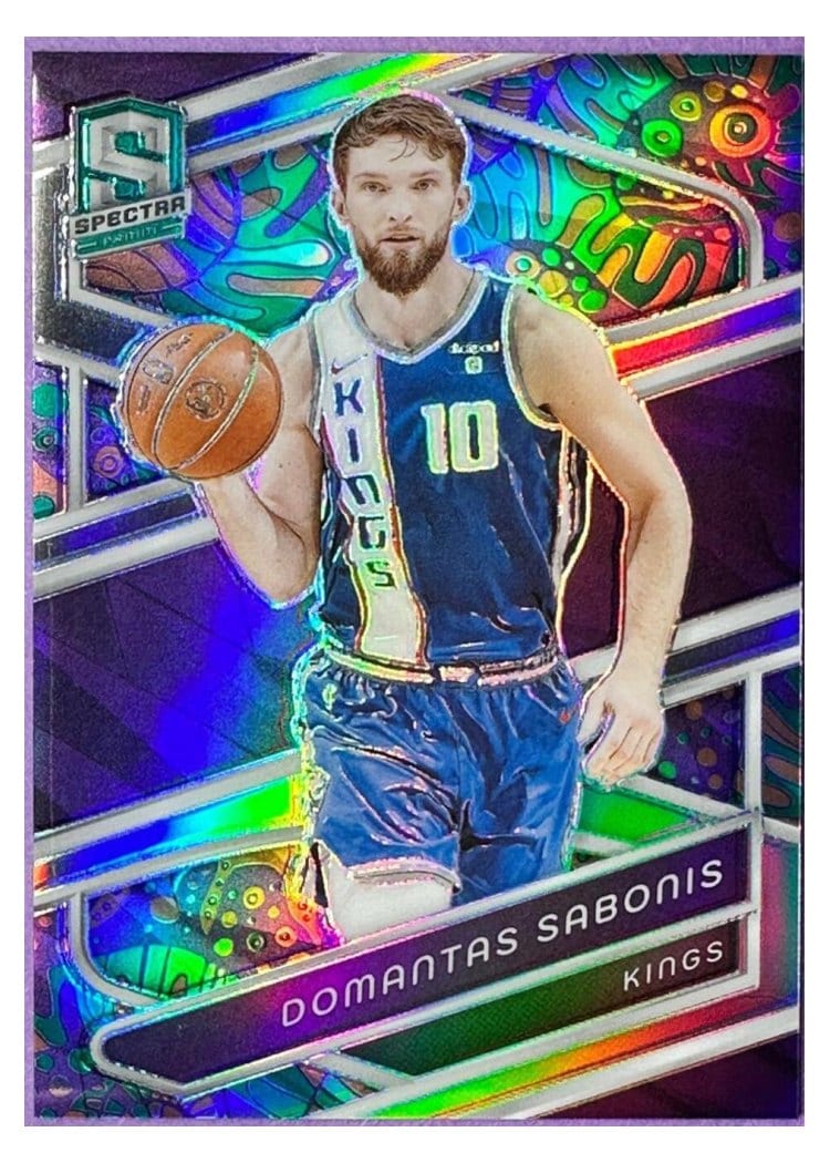 2023-24 Panini Spectra Base Set Domantas Sabonis #50 card