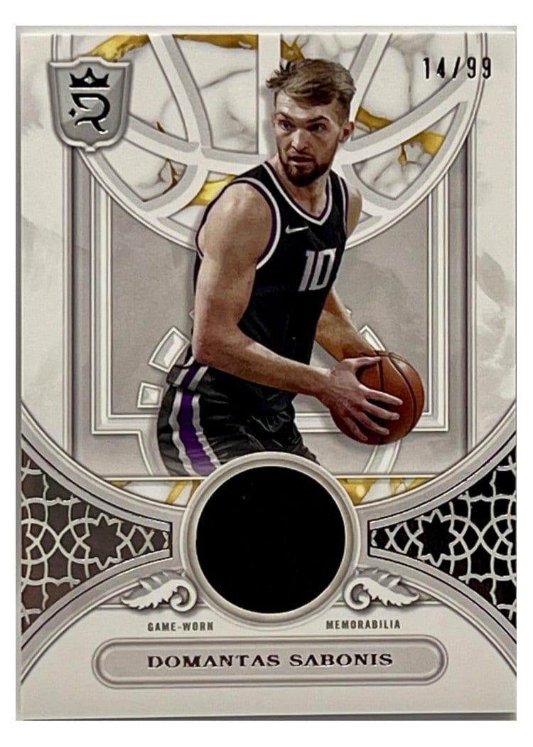 2023-24 Topps Royalty Round Ball Relics Domantas Sabonis #RBR-DS card
