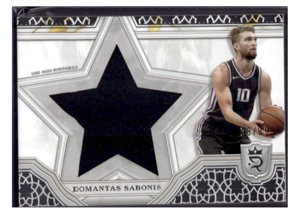 2023-24 Topps Royalty Star Relics Domantas Sabonis #SR-DS card