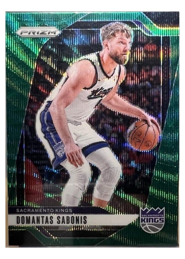 2024-25 Panini Prizm Base Set Domantas Sabonis #86 card