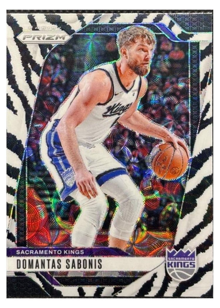 2024-25 Panini Prizm Base Set Domantas Sabonis #86 card