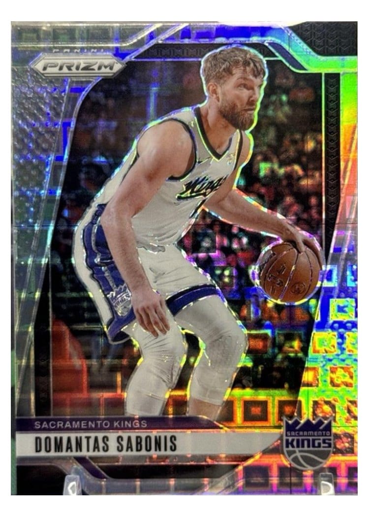2024-25 Panini Prizm Base Set Domantas Sabonis #86 card