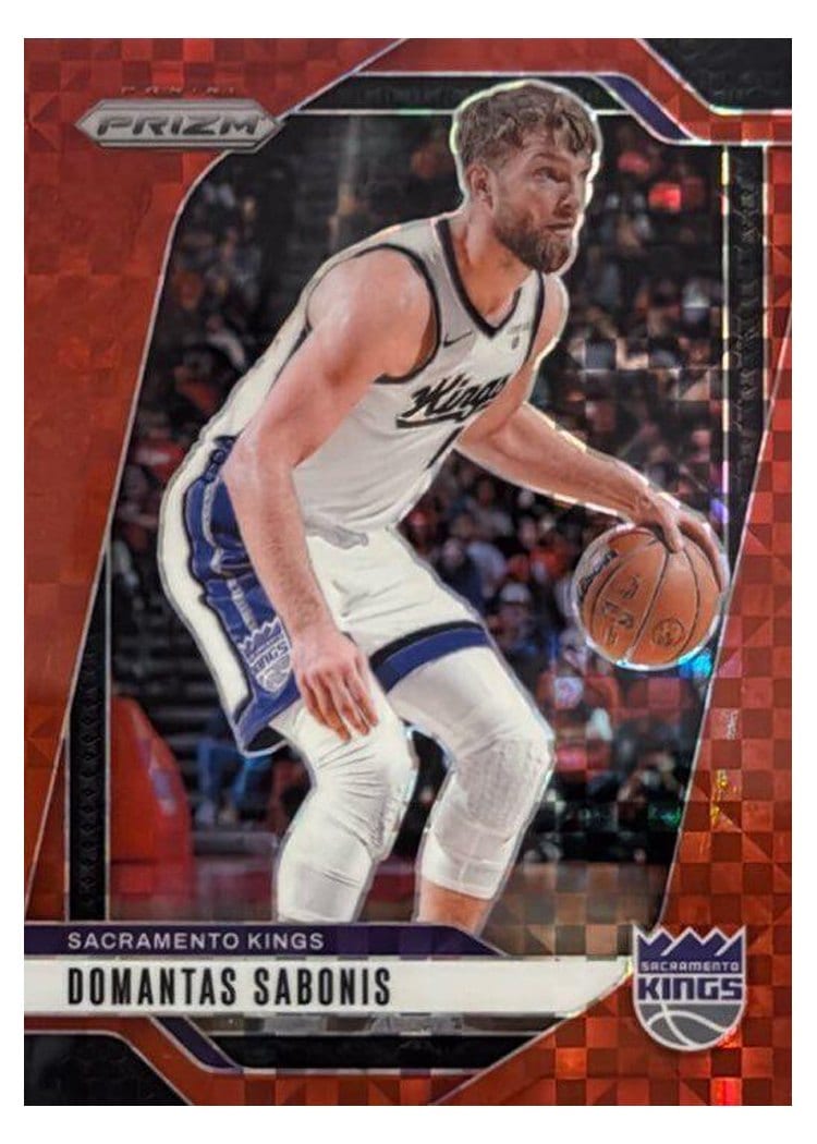 2024-25 Panini Prizm Base Set Domantas Sabonis #86 card