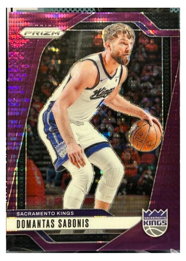 2024-25 Panini Prizm Base Set Domantas Sabonis #86 card