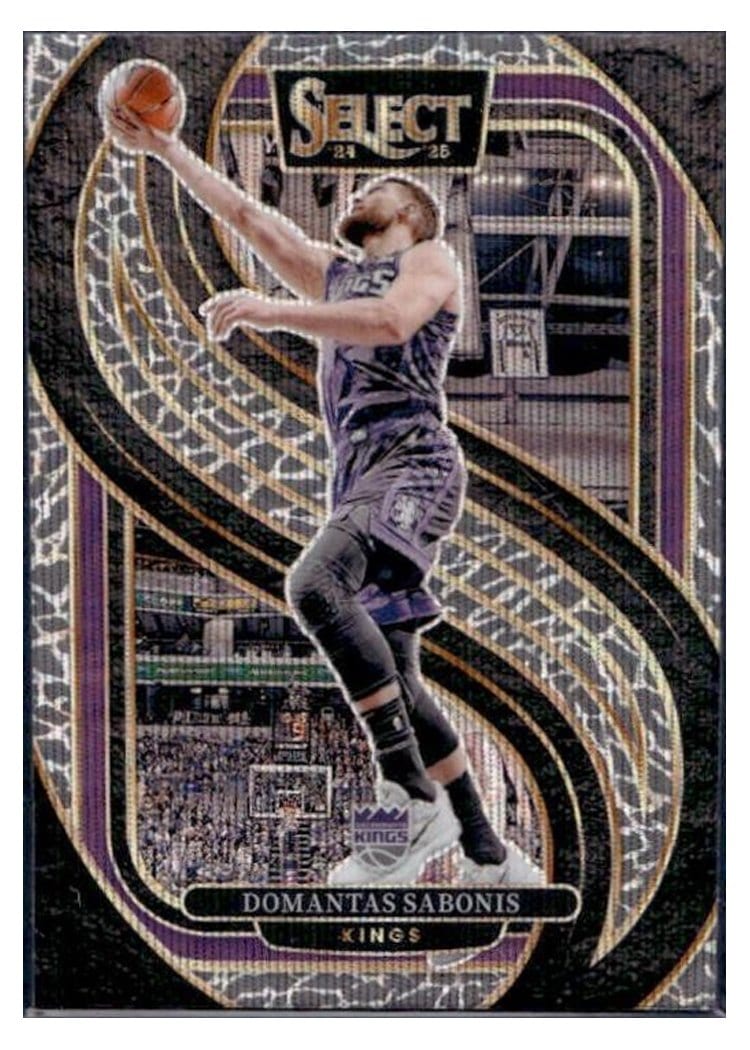 2024-25 Panini Select Base Set Domantas Sabonis #135 card