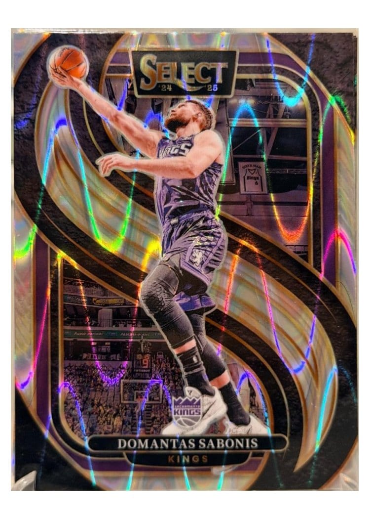 2024-25 Panini Select Base Set Domantas Sabonis #135 card