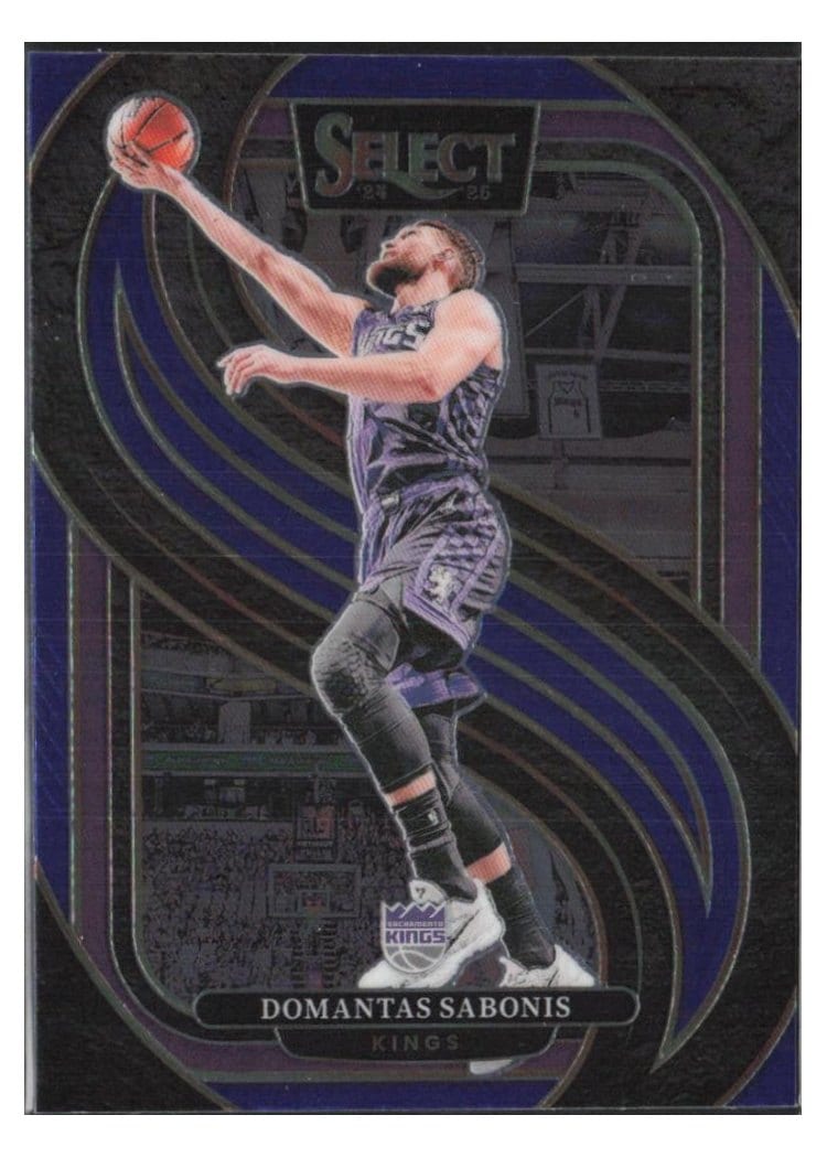 2024-25 Panini Select Base Set Domantas Sabonis #135 card