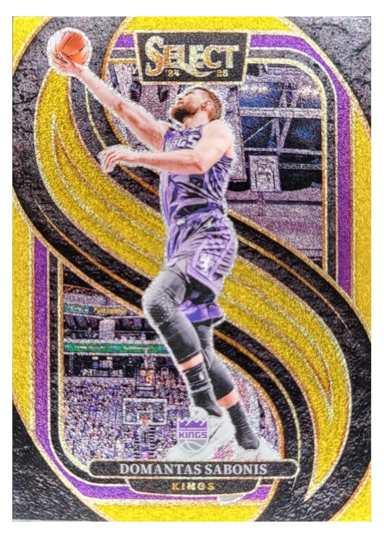 2024-25 Panini Select Base Set Domantas Sabonis #135 card
