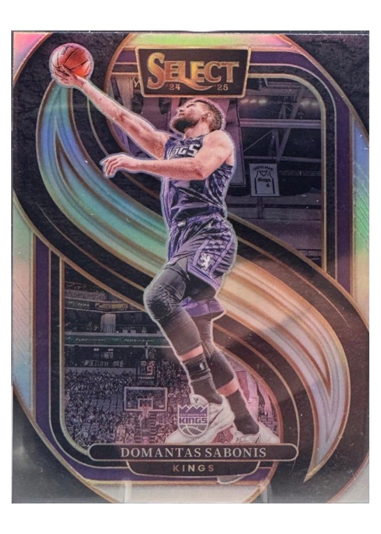 2024-25 Panini Select Base Set Domantas Sabonis #135 card