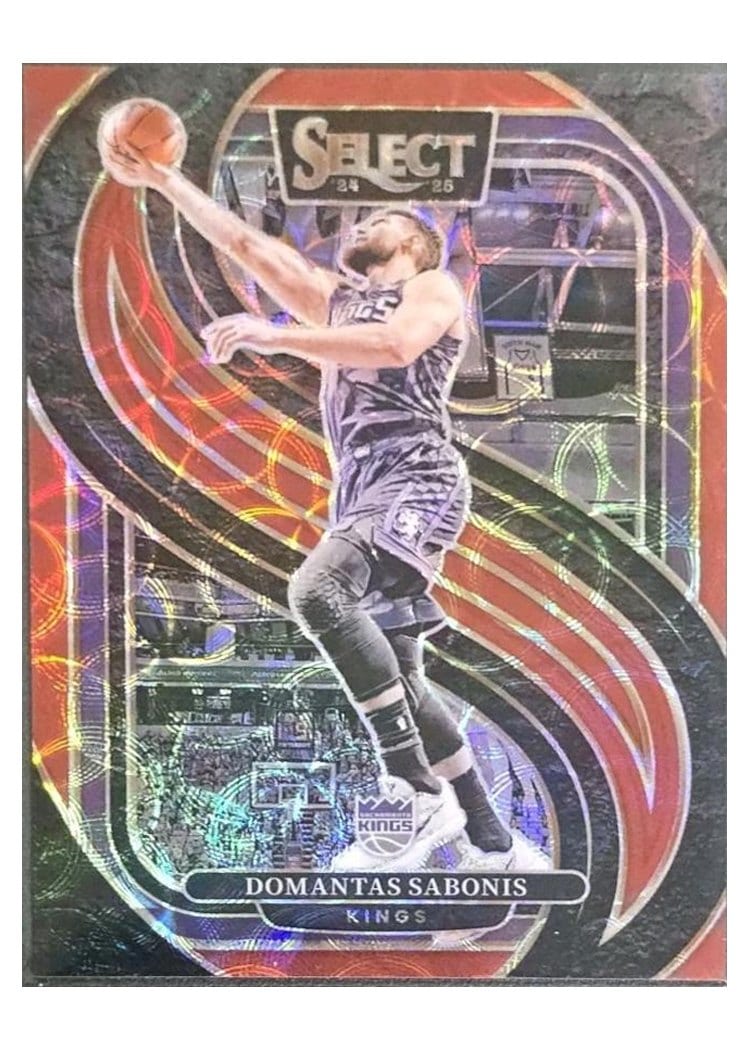 2024-25 Panini Select Base Set Domantas Sabonis #135 card