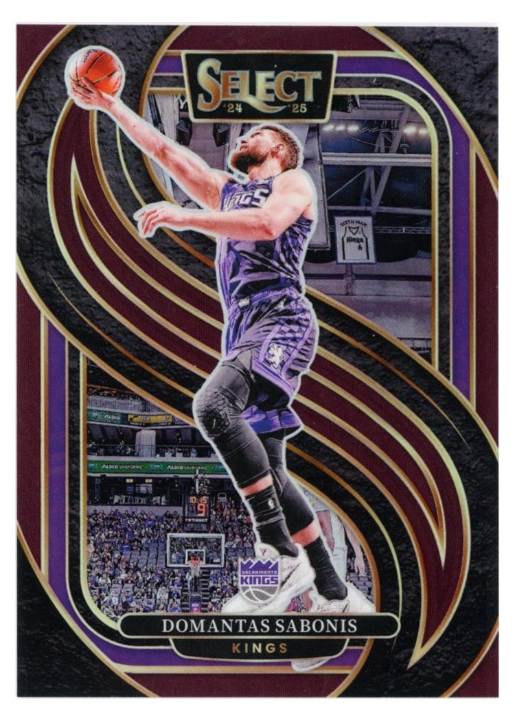 2024-25 Panini Select Base Set Domantas Sabonis #135 card