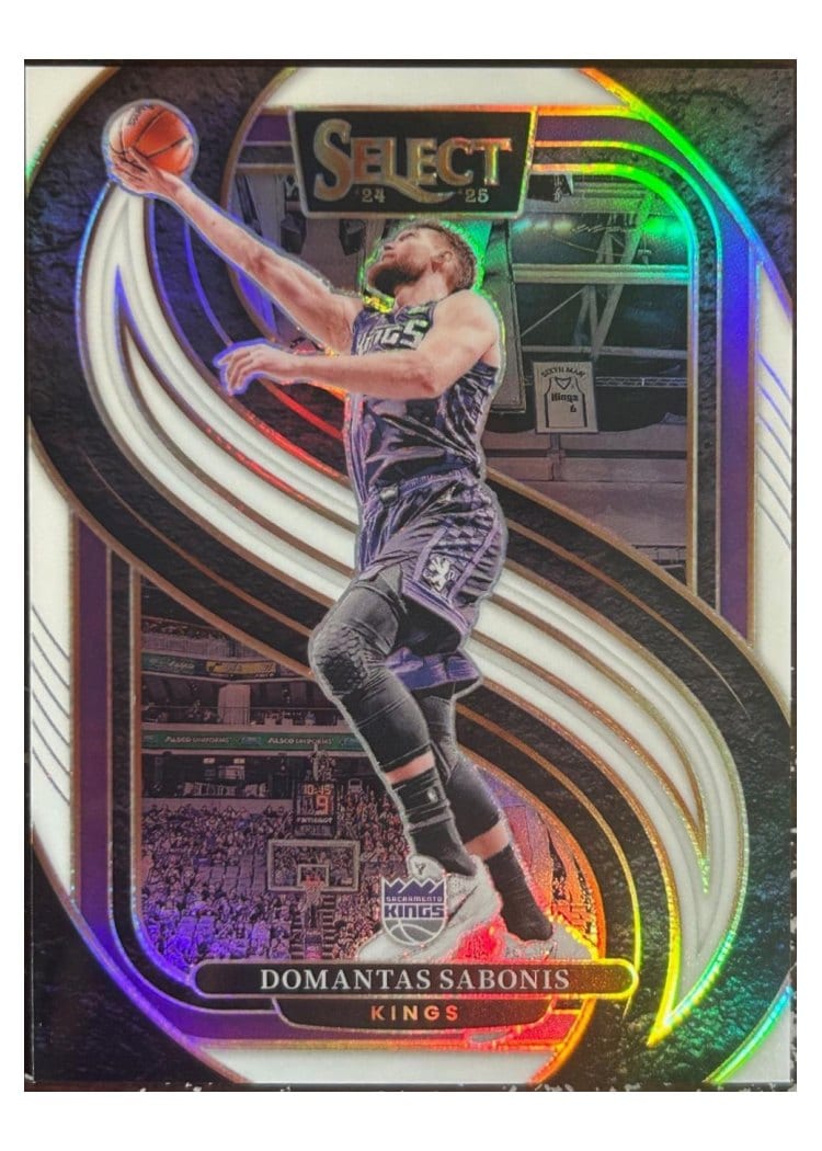 2024-25 Panini Select Base Set Domantas Sabonis #135 card
