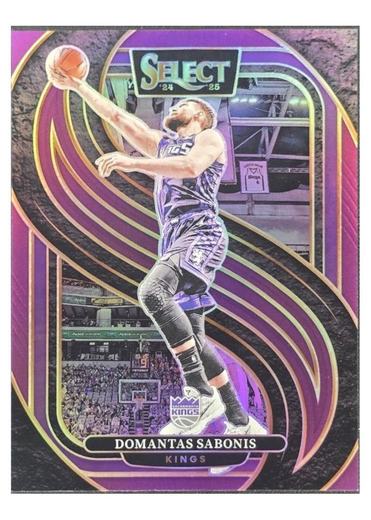 2024-25 Panini Select Base Set Domantas Sabonis #135 card