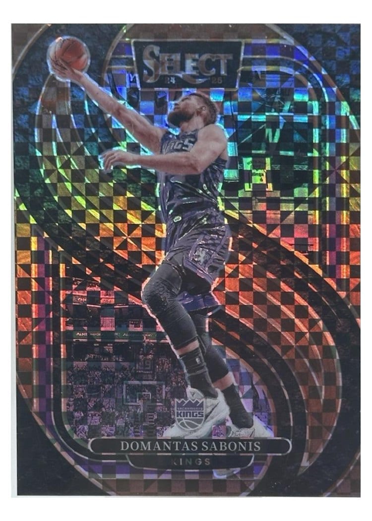 2024-25 Panini Select Base Set Domantas Sabonis #135 card