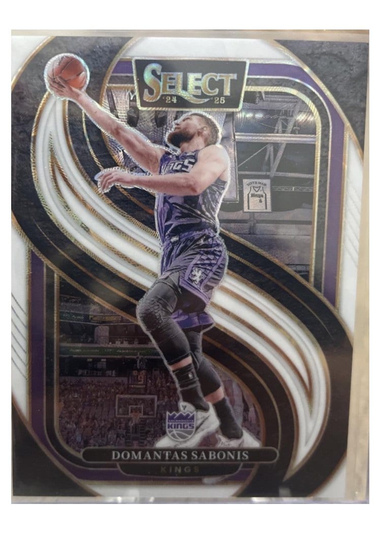 2024-25 Panini Select Base Set Domantas Sabonis #135 card