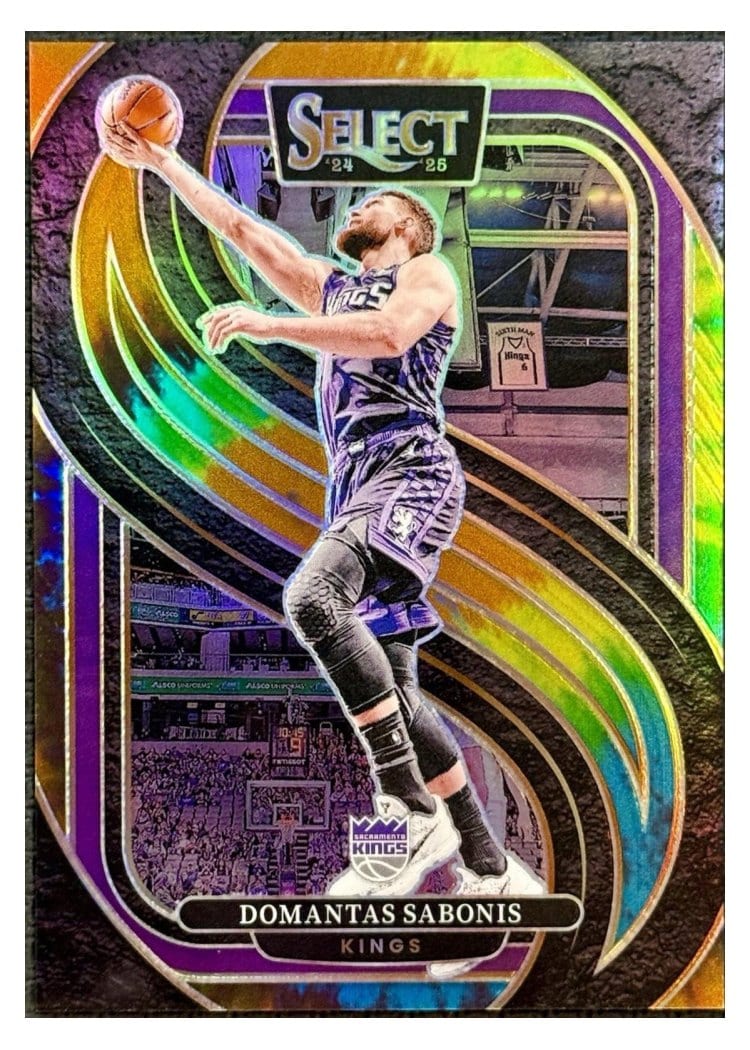 2024-25 Panini Select Base Set Domantas Sabonis #135 card