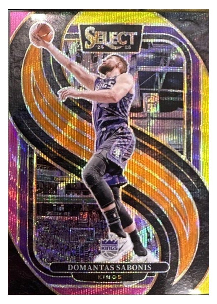 2024-25 Panini Select Base Set Domantas Sabonis #135 card