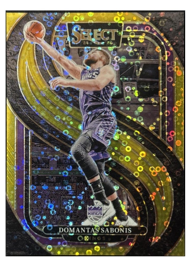 2024-25 Panini Select Base Set Domantas Sabonis #135 card