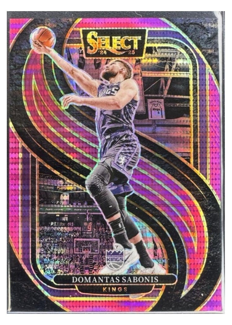 2024-25 Panini Select Base Set Domantas Sabonis #135 card