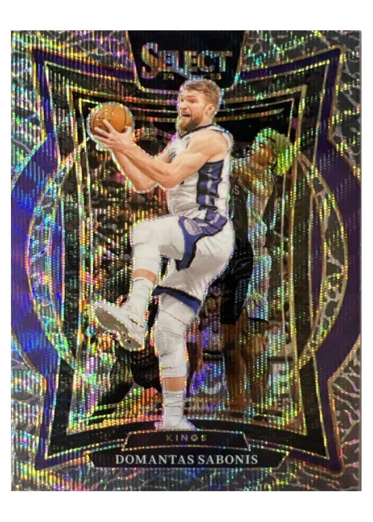 2024-25 Panini Select Base Set Domantas Sabonis #24 card