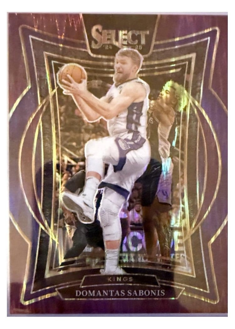 2024-25 Panini Select Base Set Domantas Sabonis #24 card