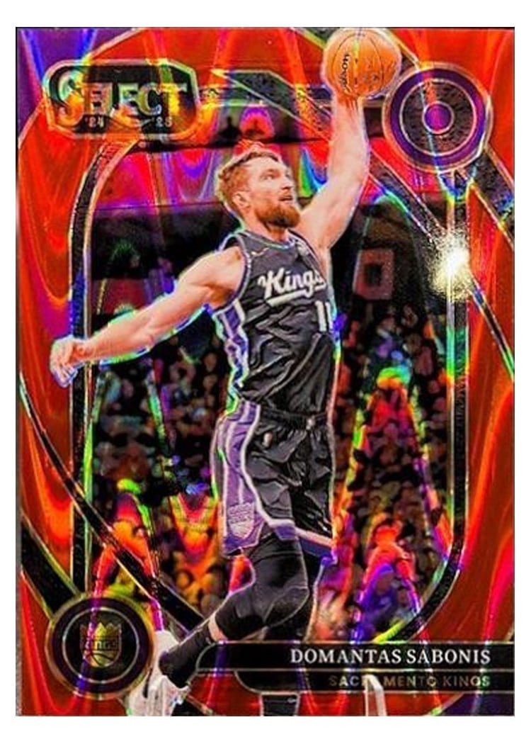 2024-25 Panini Select Base Set Domantas Sabonis #24 card