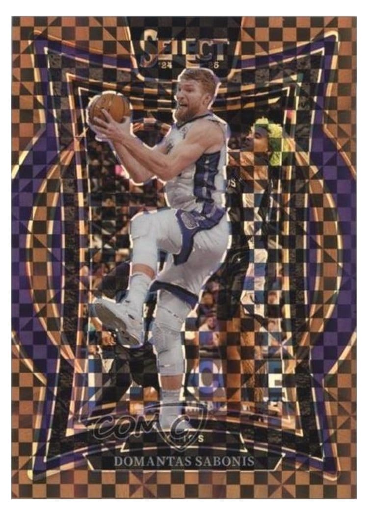 2024-25 Panini Select Base Set Domantas Sabonis #24 card