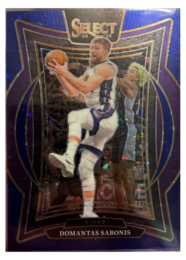 2024-25 Panini Select Base Set Domantas Sabonis #24 card