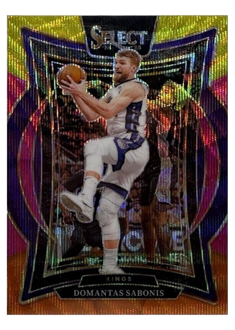 2024-25 Panini Select Base Set Domantas Sabonis #24 card