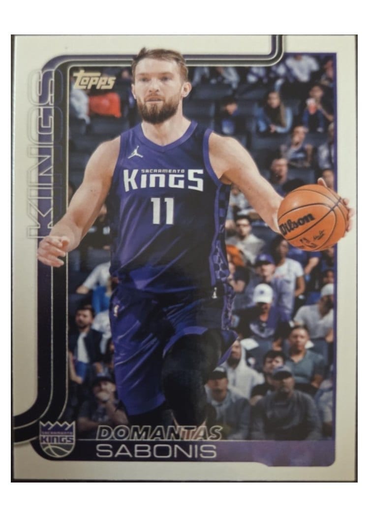2025-26 Topps Base Set Domantas Sabonis #167 card
