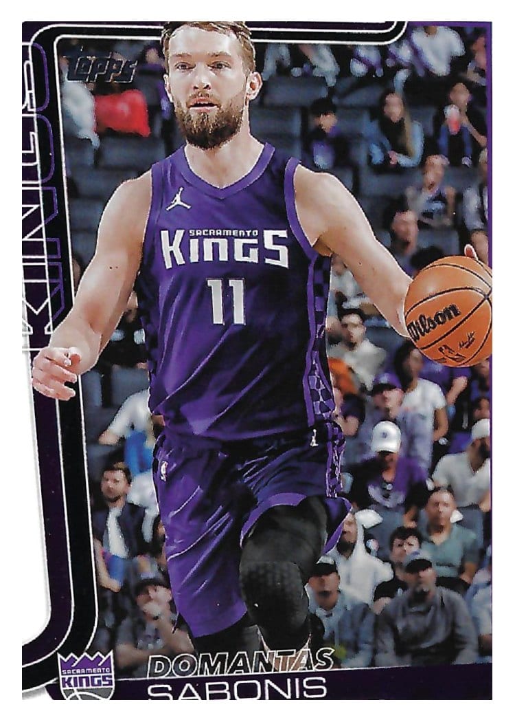 2025-26 Topps Base Set Domantas Sabonis #167 card