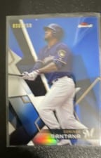 2018 Topps Finest Domingo Santana #15 card