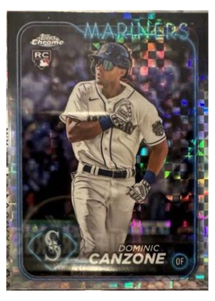 2024 Topps Chrome Base Set Dominic Canzone #133 card