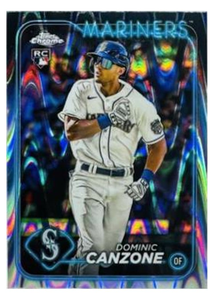 2024 Topps Chrome Base Set Dominic Canzone #133 card