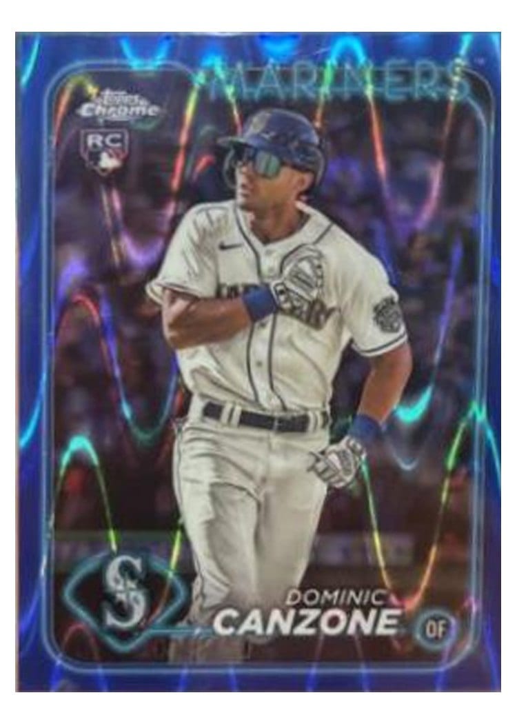 2024 Topps Chrome Base Set Dominic Canzone #133 card