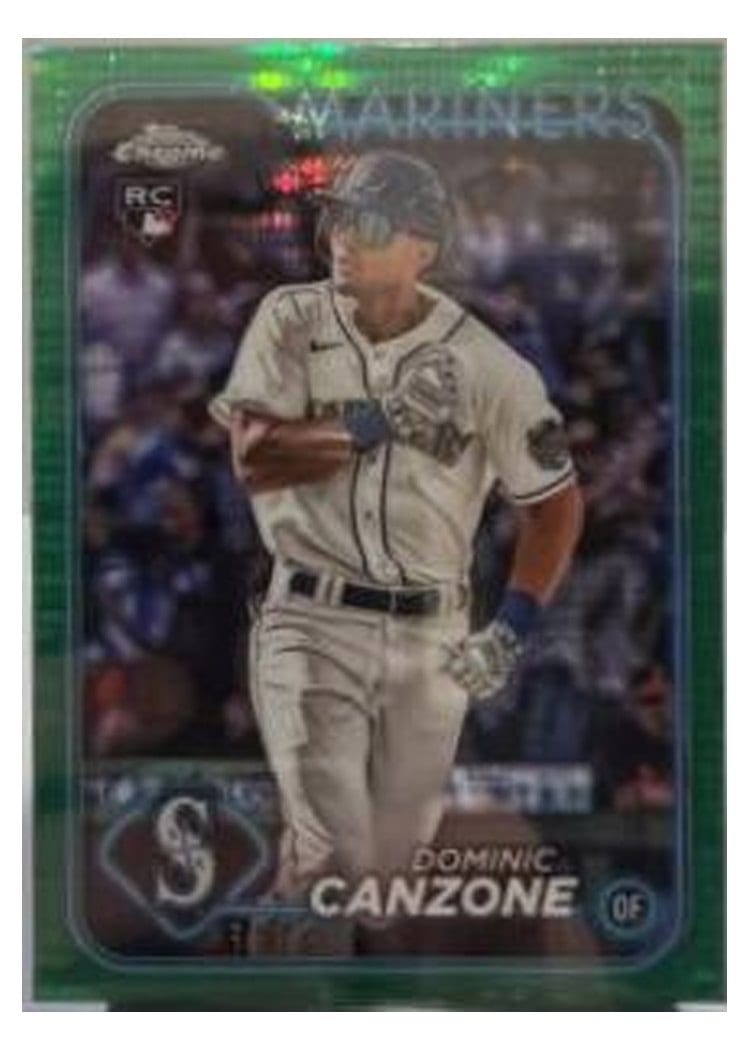 2024 Topps Chrome Base Set Dominic Canzone #133 card