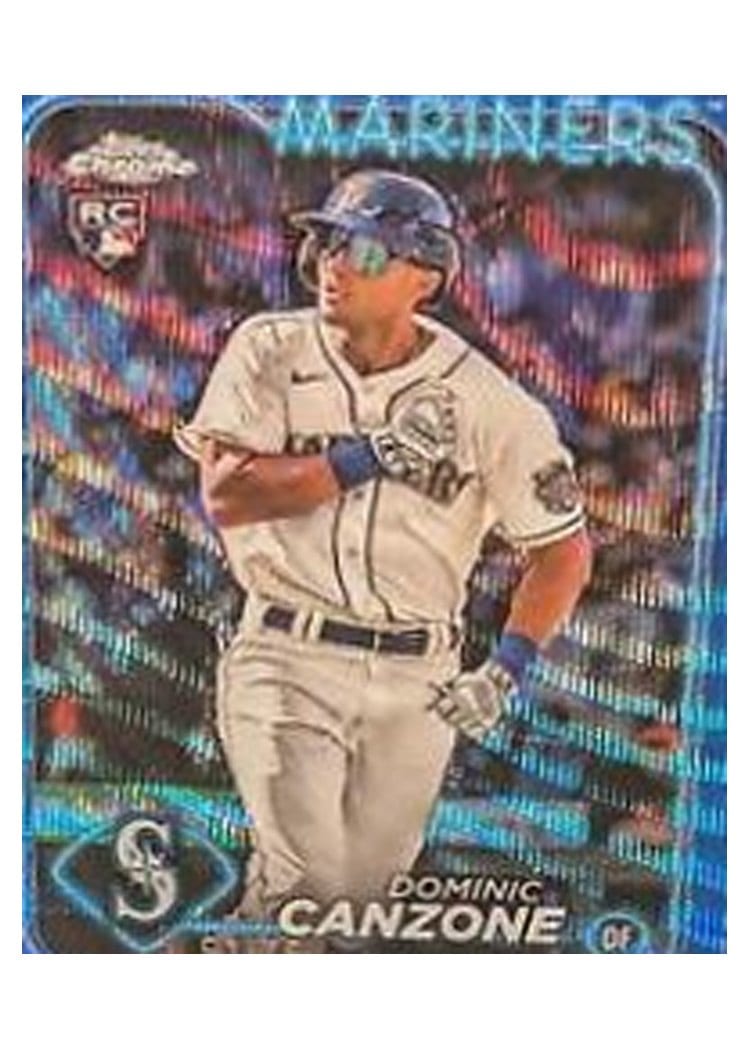 2024 Topps Chrome Base Set Dominic Canzone #133 card
