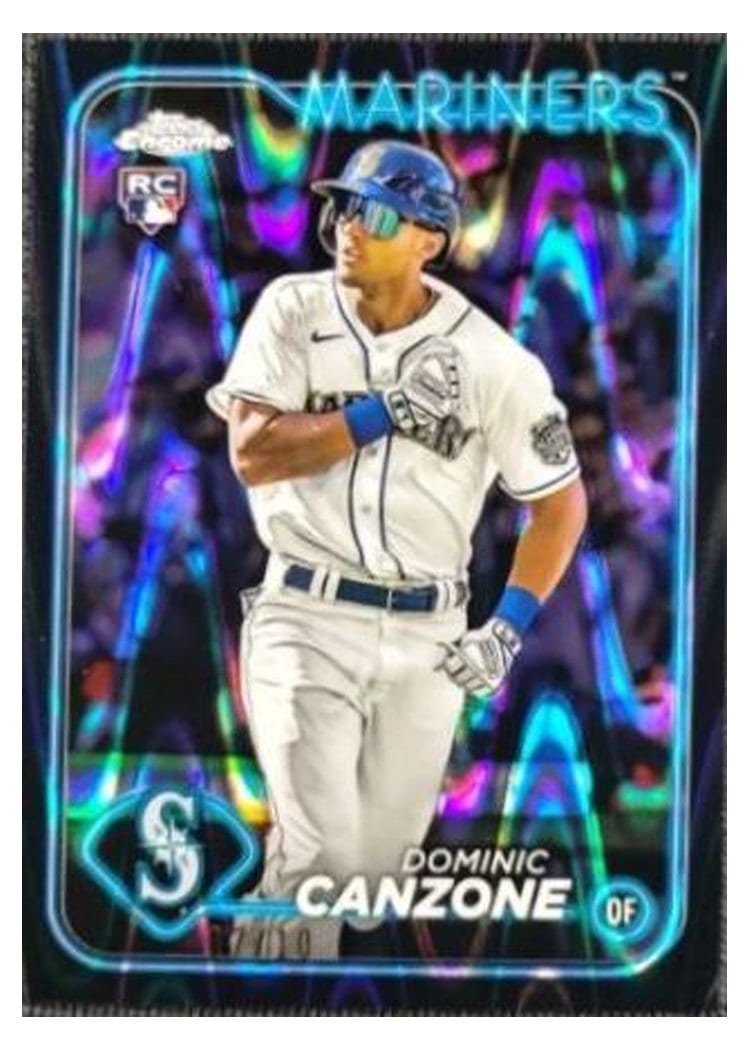 2024 Topps Chrome Base Set Dominic Canzone #133 card