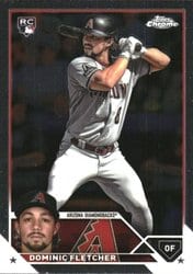 2023 Topps Chrome Update Base Set Dominic Fletcher #USC96 card