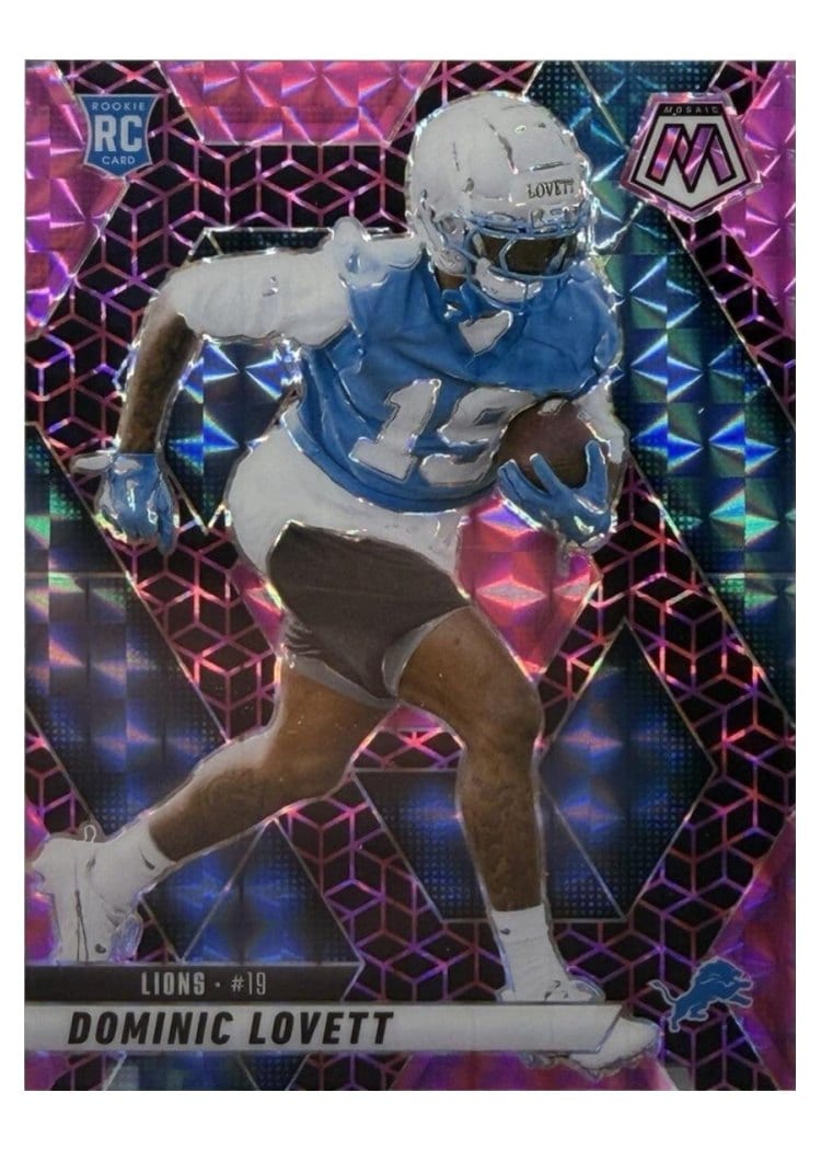 2025 Panini Mosaic Base Set Dominic Lovett #363 card