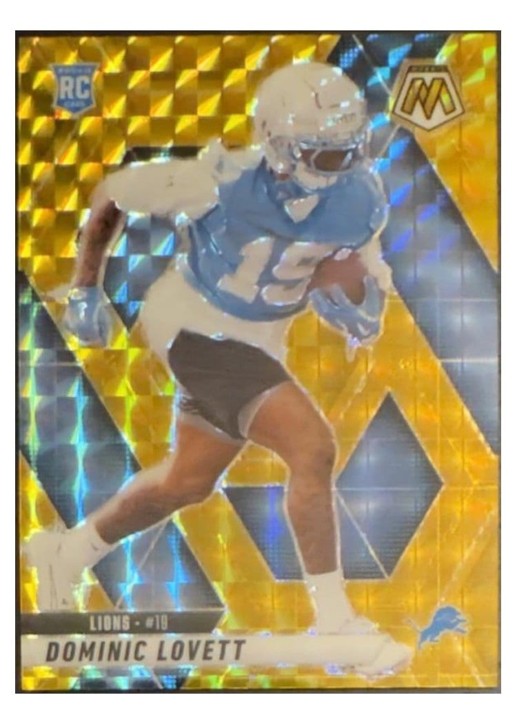2025 Panini Mosaic Base Set Dominic Lovett #363 card