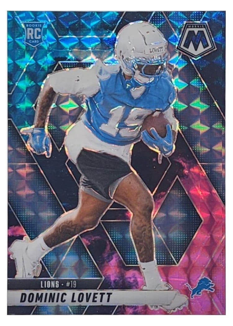 2025 Panini Mosaic Base Set Dominic Lovett #363 card