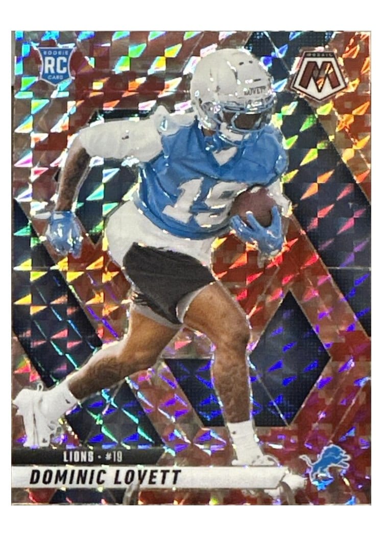 2025 Panini Mosaic Base Set Dominic Lovett #363 card