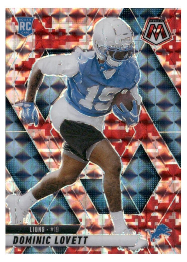 2025 Panini Mosaic Base Set Dominic Lovett #363 card